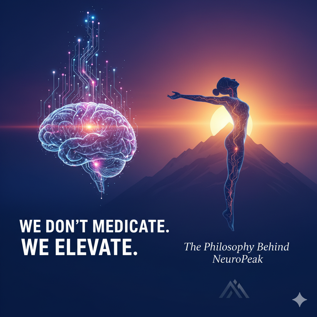 We Don’t Medicate. We Elevate. The Philosophy Behind NeuroPeak