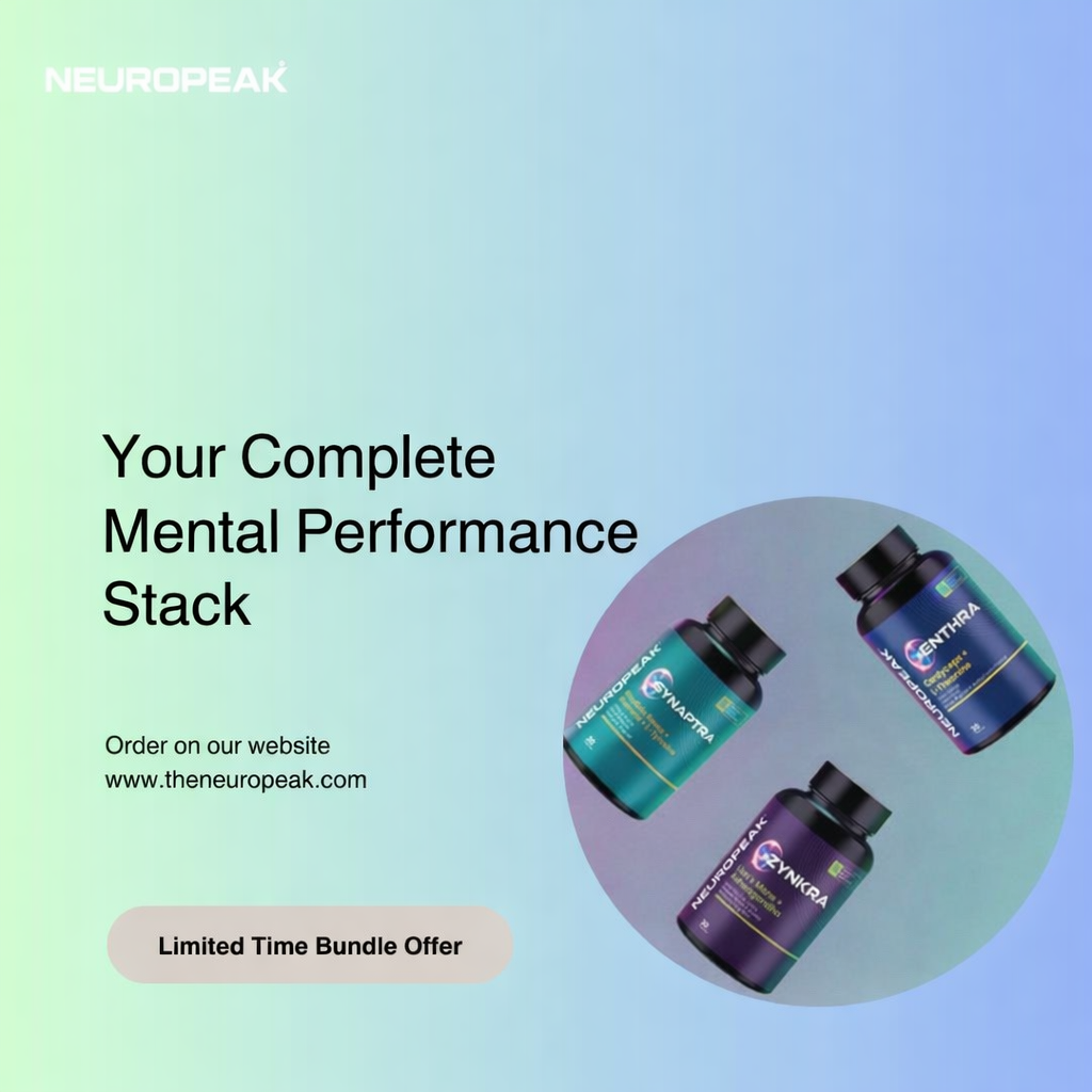 Triple Power, One Bundle (Zynkra + Synaptra + Enthra) 30 Capsules