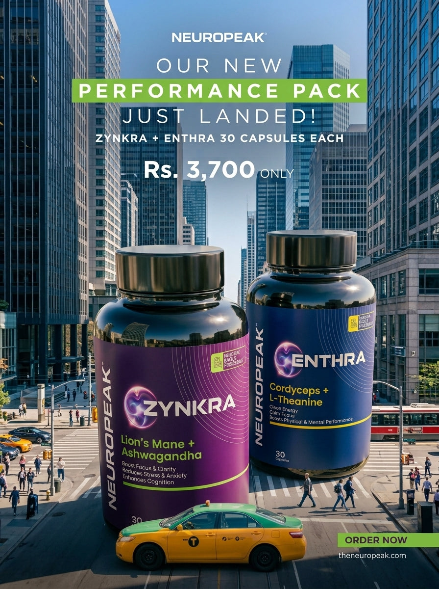 Neuropeak Performance Pack (Zynkra +Enthra): Focus & Energy Support Bundle